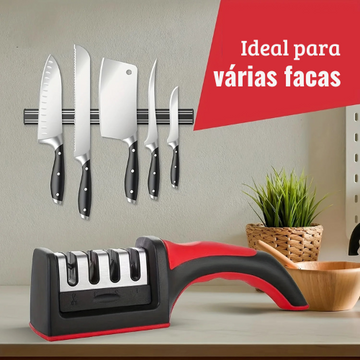 Afiador de facas 4 estágio profissional - Frete grátis